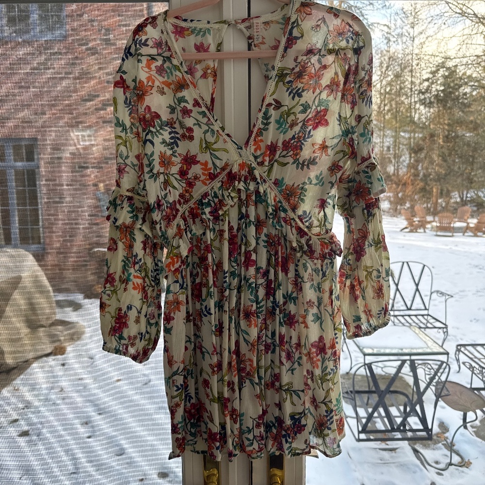 Raga long sleeve floral sundress